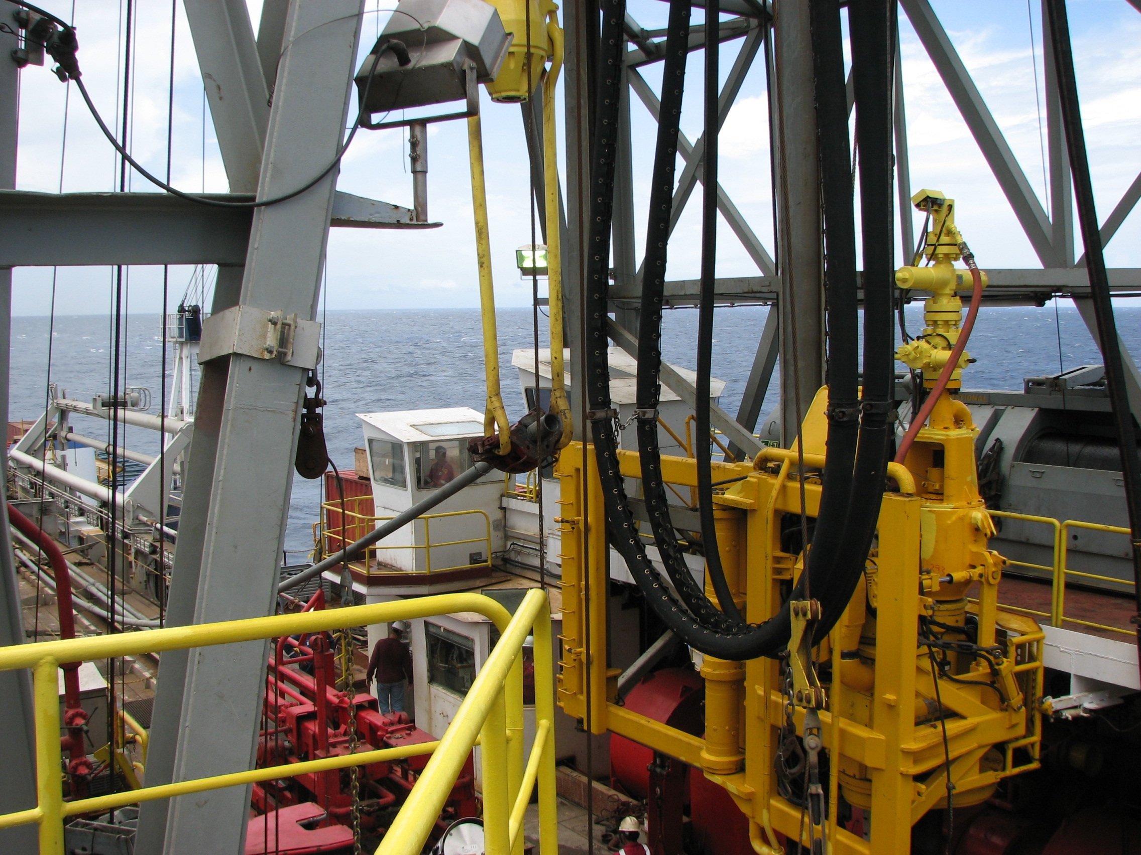 Tripping Pipe JOIDES Resolution